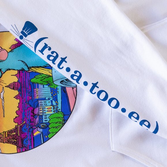 NWT Disney Ratatouille Hooded Sweatshirt - Picture 4 of 4